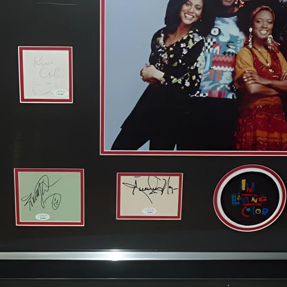 In Living Color 16x20 photo deluxe framed with 8 cast autographs
