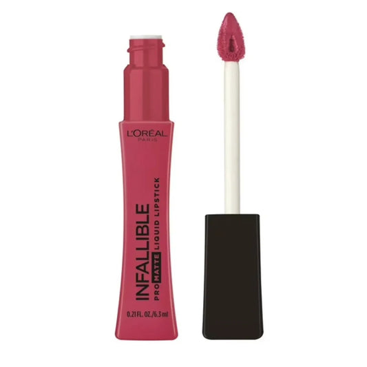 L’Oreal Paris Infallible Pro-Matte raspberry rose liquid lipstick