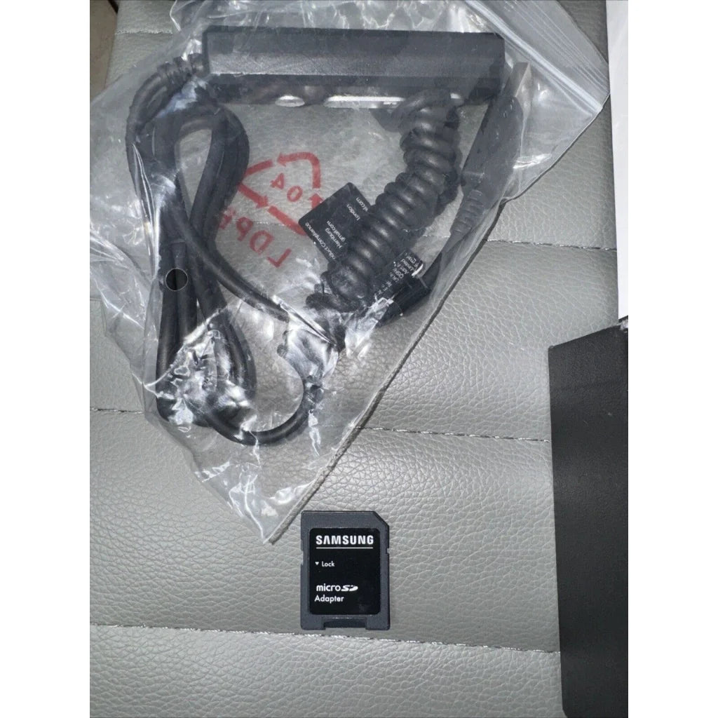 Black Samsung microSD adapter with lock in lot offers of cameras and tripods