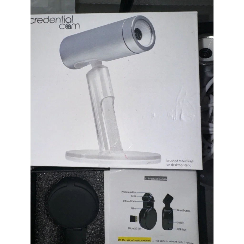 Silver brushed steel webcam in lot offers, great range of cameras and tripods