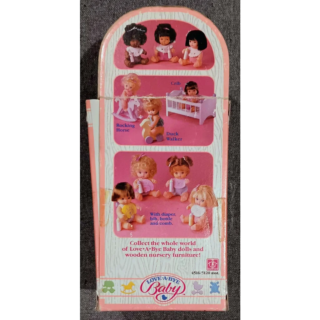 Rare 1987 Love-A-Bye Baby Doll Hasbro NIB with accessories