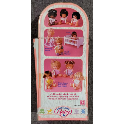 Rare 1987 Love-A-Bye Baby Doll Hasbro NIB with accessories