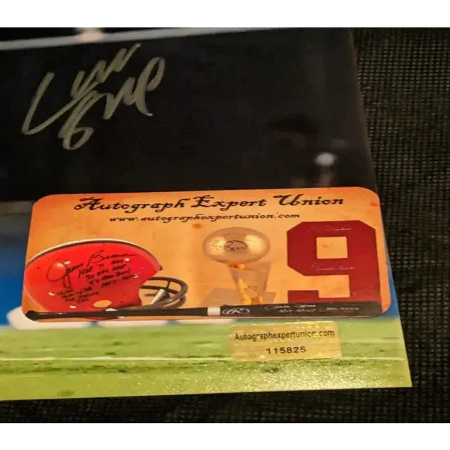 Luis Suarez Inter Miami autographed photo with authentication sticker for fans