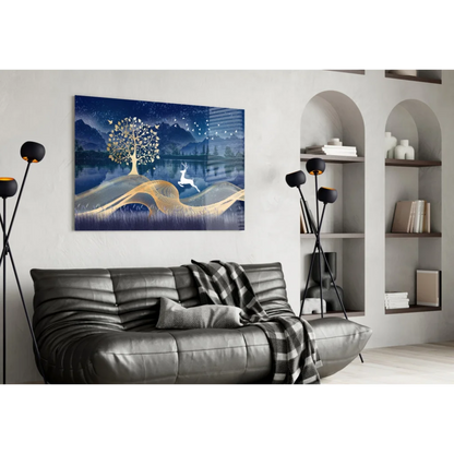 Stunning Glass Wall Art That Transforms Your Space | Contemporary Home Wall Art | vintageantiquesgifts.com