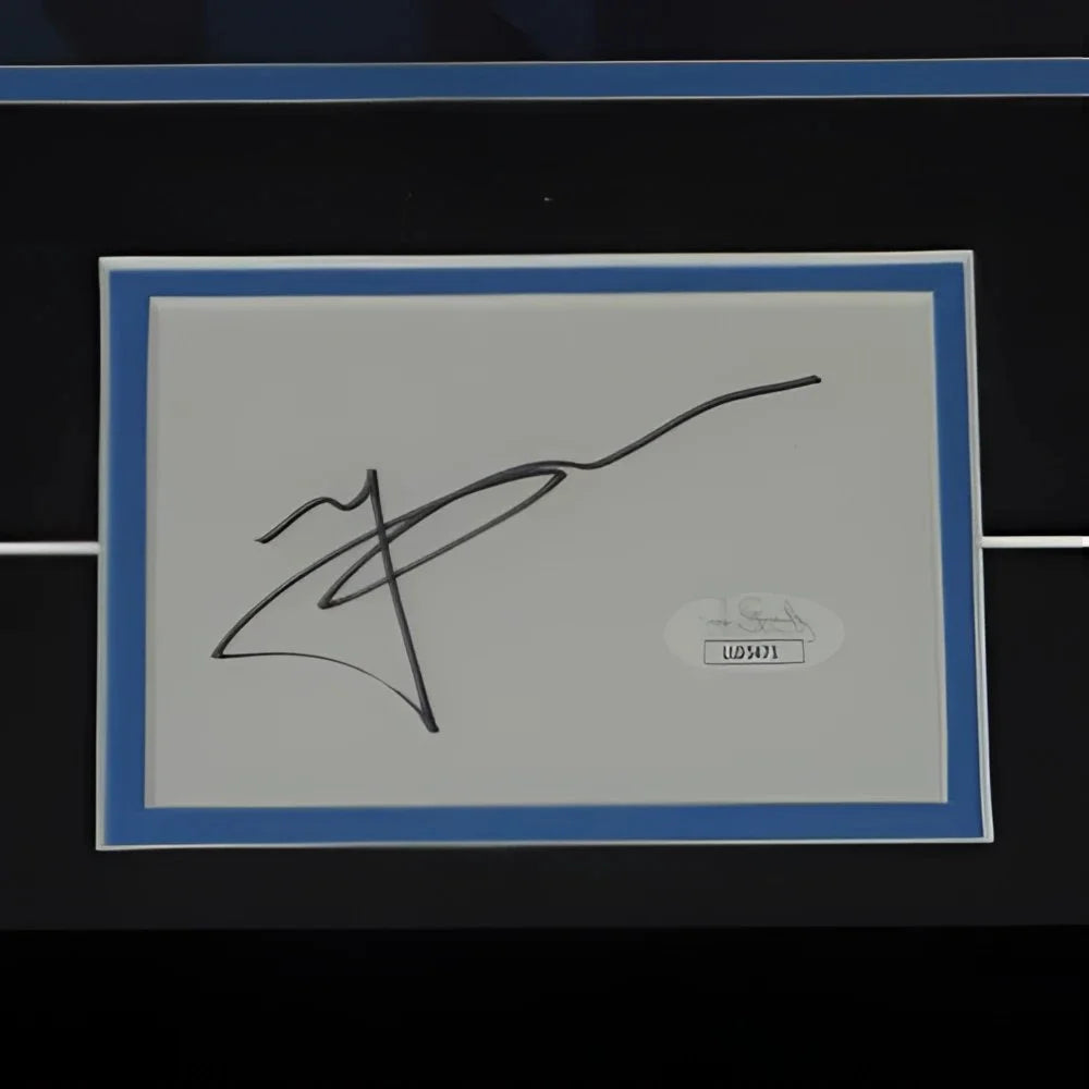 Magic Mike 11x17 movie poster signed by Matthew McConaughey in Batman frame