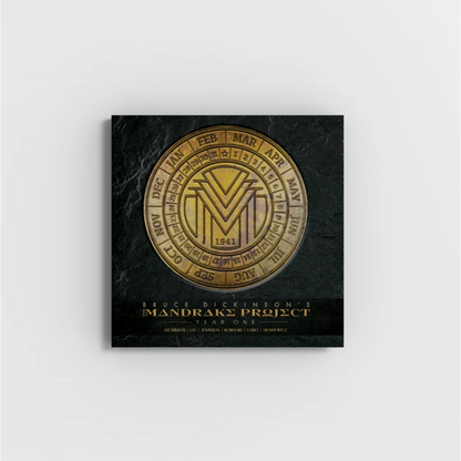 Mandrake Project CD album with 1943 calendar design in Bruce Dickinson collection