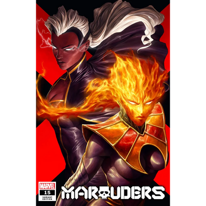 Epic Storm Sunfire Variant comic cover that’ll make unknown comic Dave jealous raw books