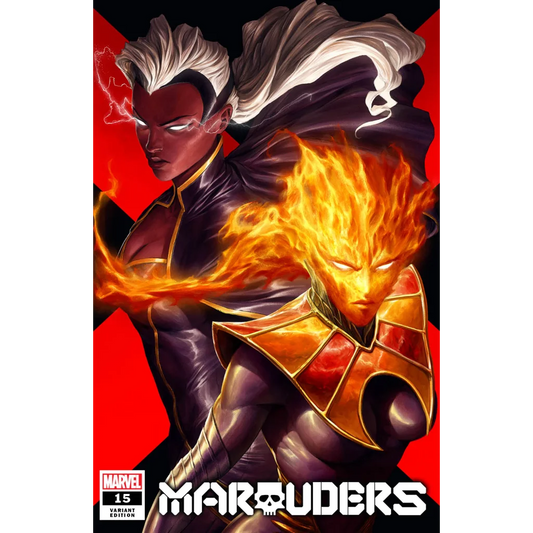 Epic Storm Sunfire Variant comic cover that’ll make unknown comic Dave jealous raw books