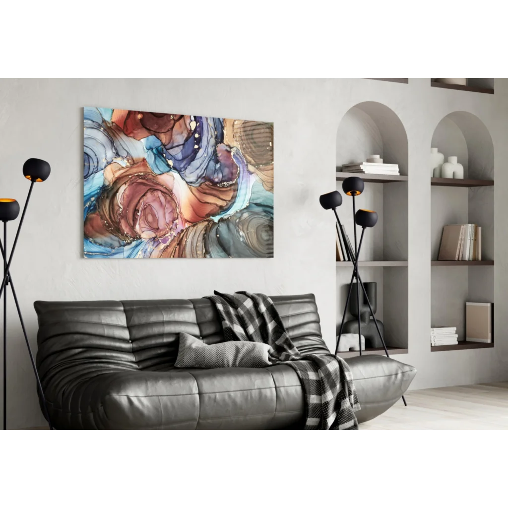 Stunning Glass Wall Art That Transforms Your Space | Contemporary Home Wall Art | vintageantiquesgifts.com