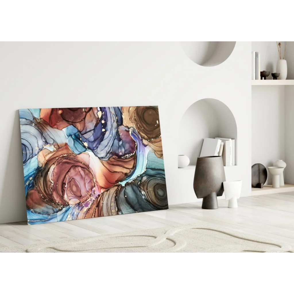 Stunning Glass Wall Art That Transforms Your Space | Modern Wall Art Decor | vintageantiquesgifts.com