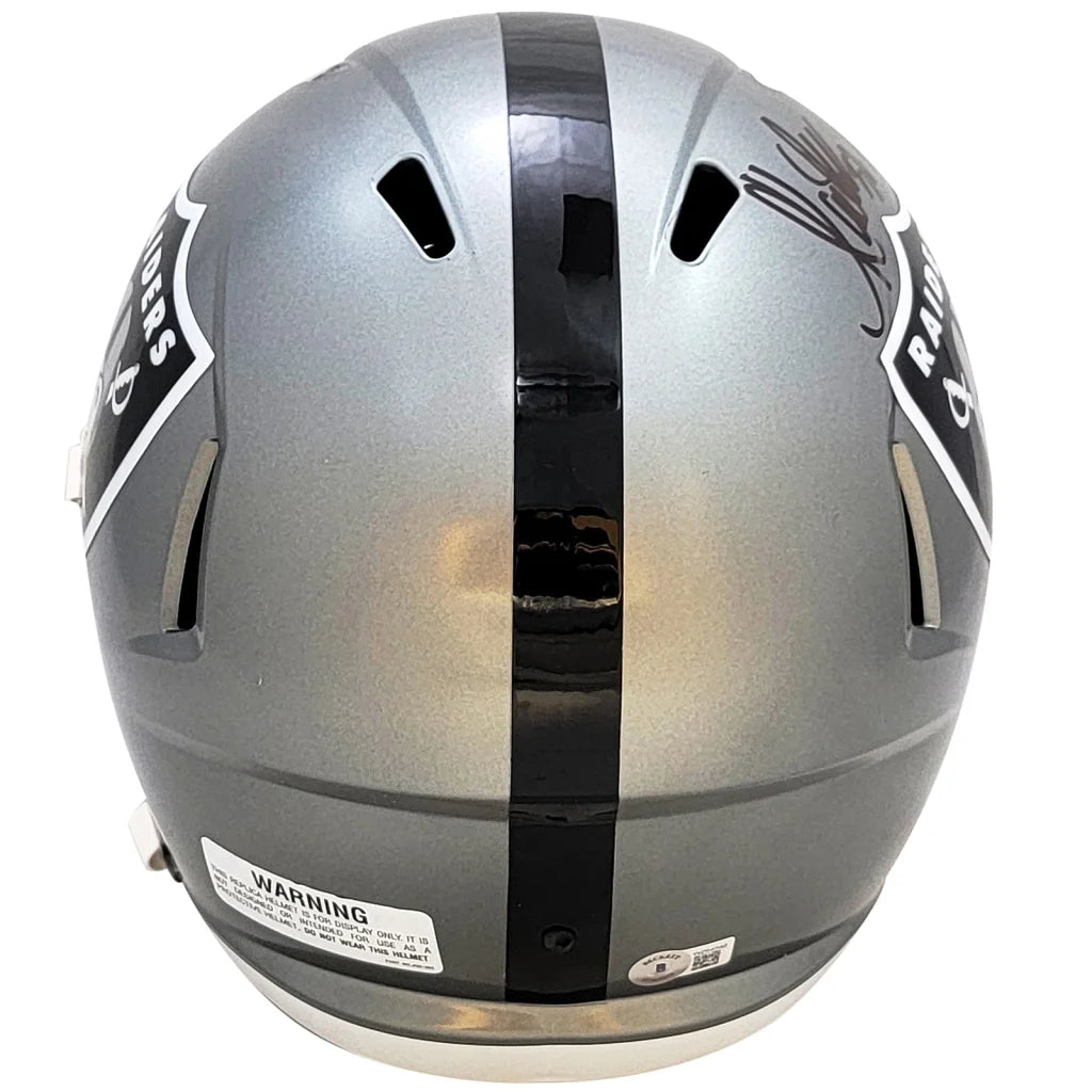 Marcus Allen autographed Flash Alternate Raiders helmet