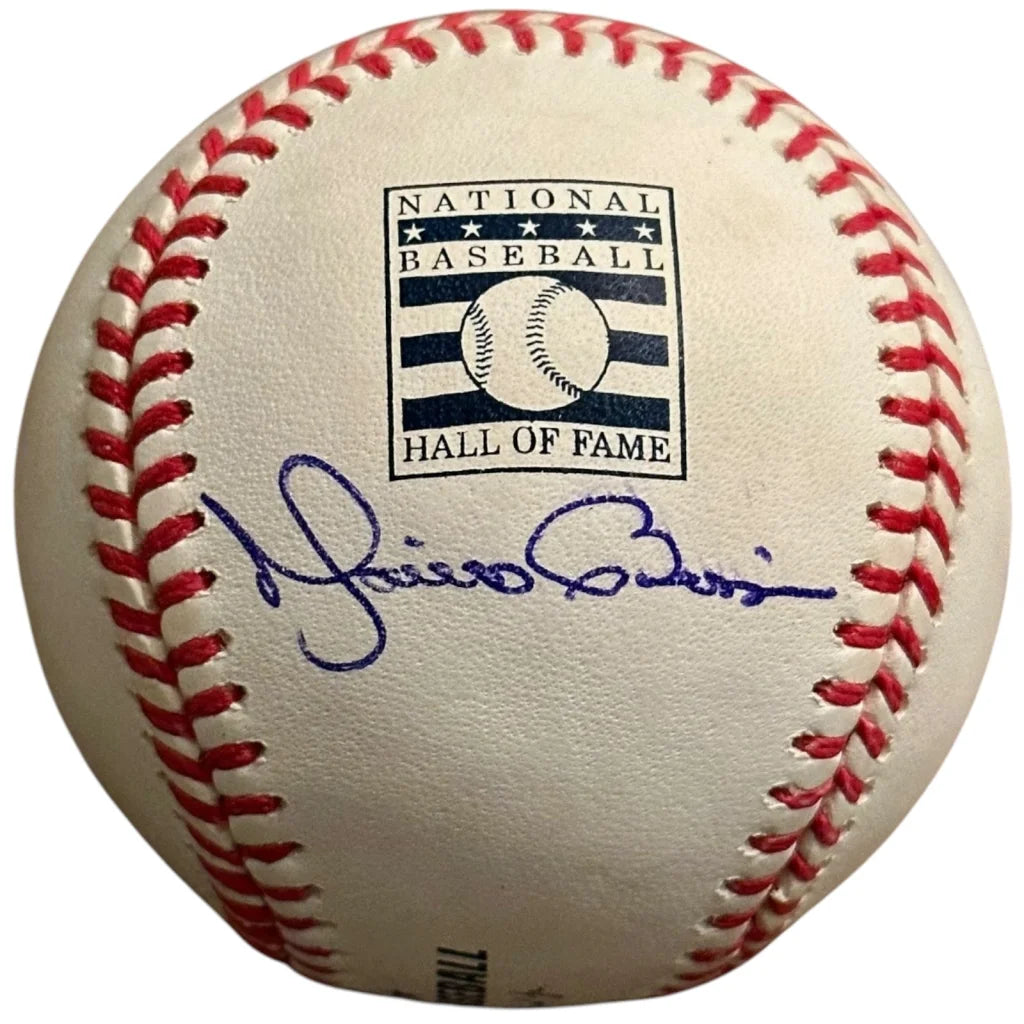 Mariano Rivera autographed MLB baseball with Hall of Fame logo