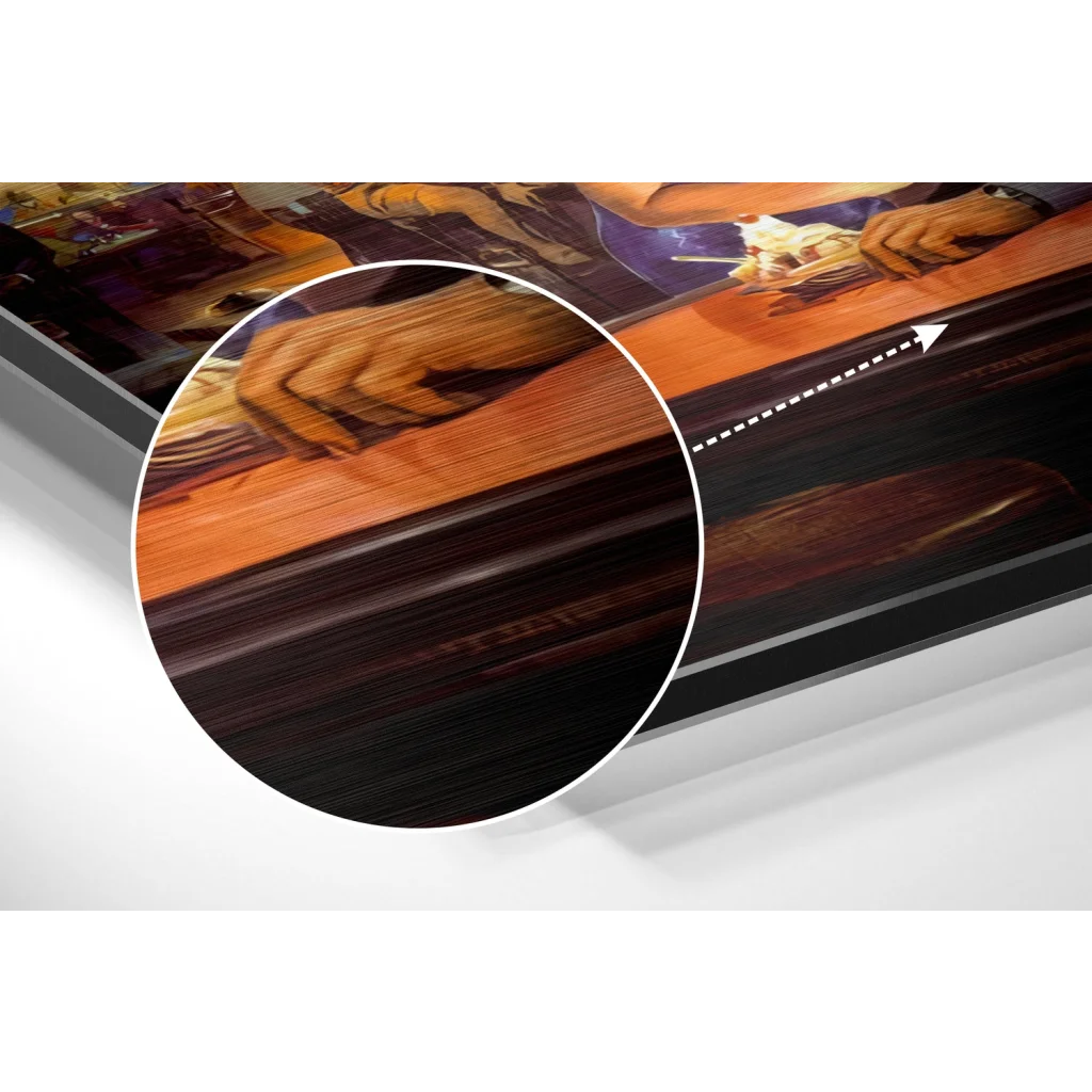 glass wall art Marilyn Elvis Humphrey James Brushed Aluminium Dibond Wall Art