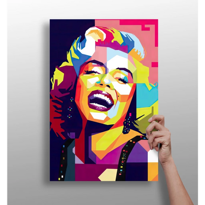 Marilyn Monroe Pop Art Insigne Aluminum Prints | Insigneart USA | vintageantiquesgifts.com