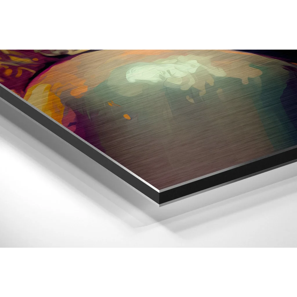 Stunning Brushed Aluminium Dibond Art Prints That Pop | Glass Wall Art Print | vintageantiquesgifts.com
