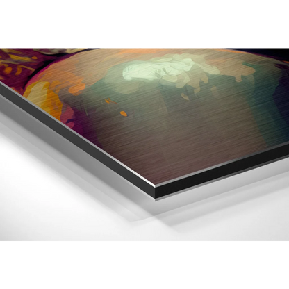 Stunning Brushed Aluminium Dibond Art Prints That Pop | Glass Wall Art Print | vintageantiquesgifts.com