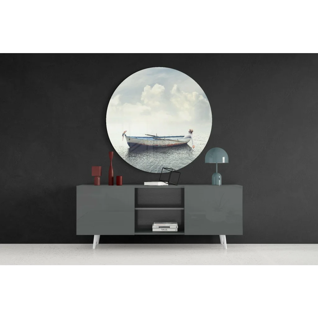 Stunning Tempered Glass Art That Transforms Your Space | Contemporary Home Wall Art | vintageantiquesgifts.com