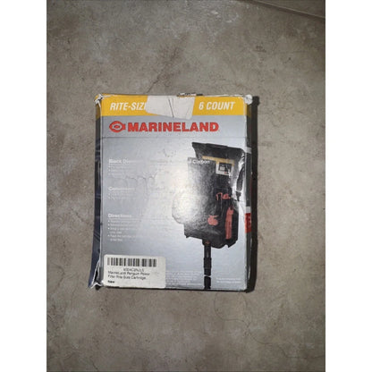 Marineland Penguin Power Filter Rite-Size Cartridge, black red rinse housing