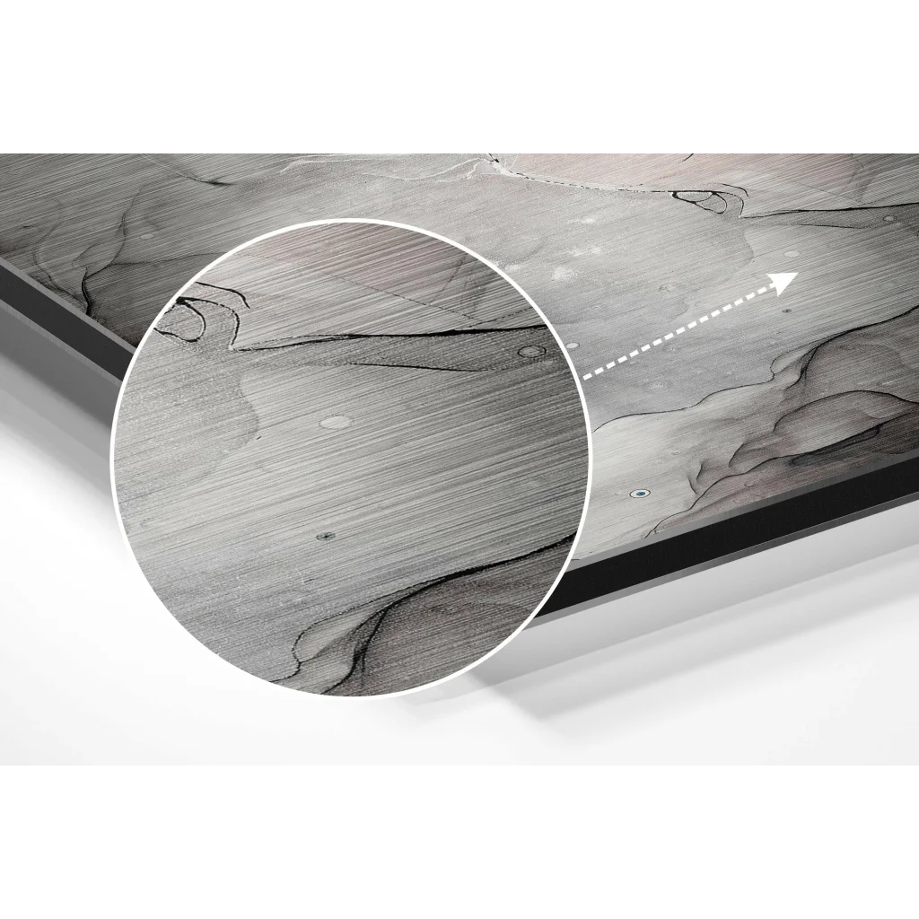 Marmoreal Brushed Aluminium Dibond Wall Art