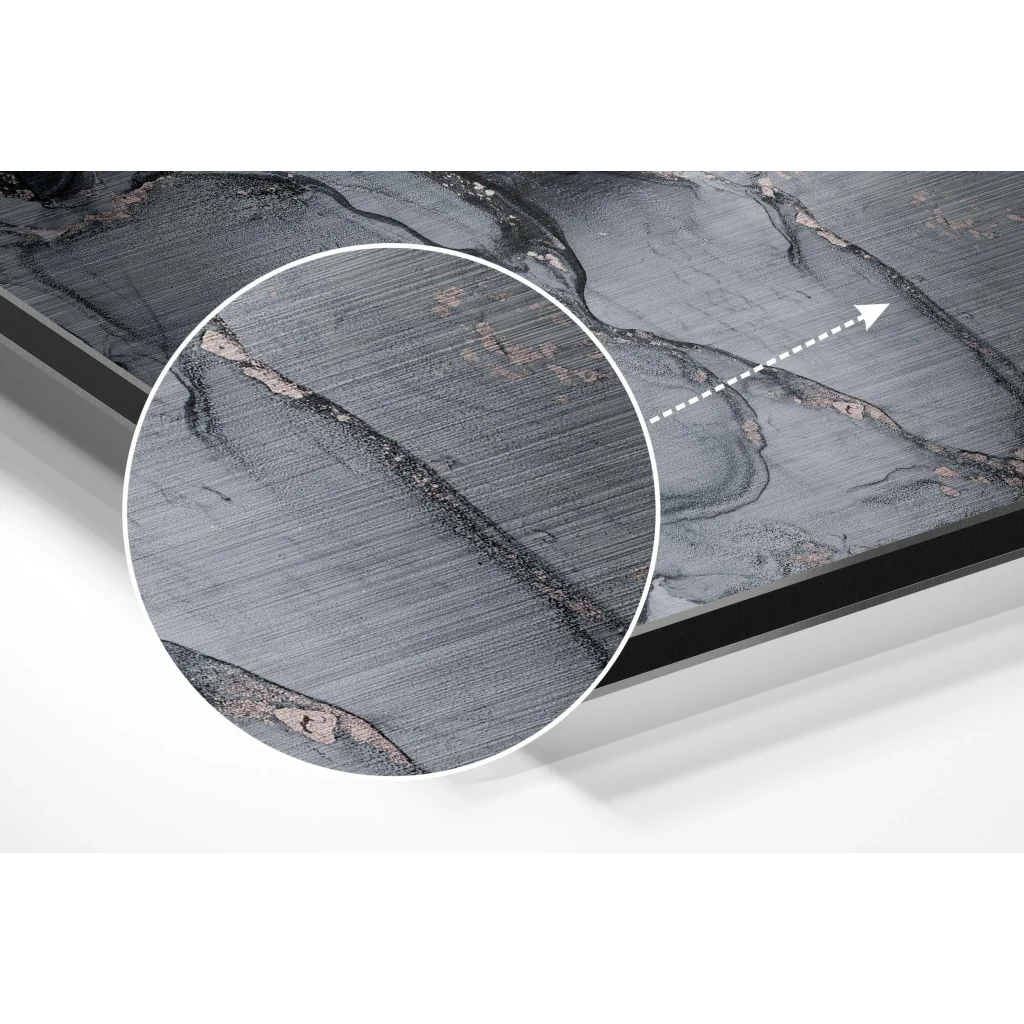 Marmoreal Brushed Aluminium Dibond Wall Art