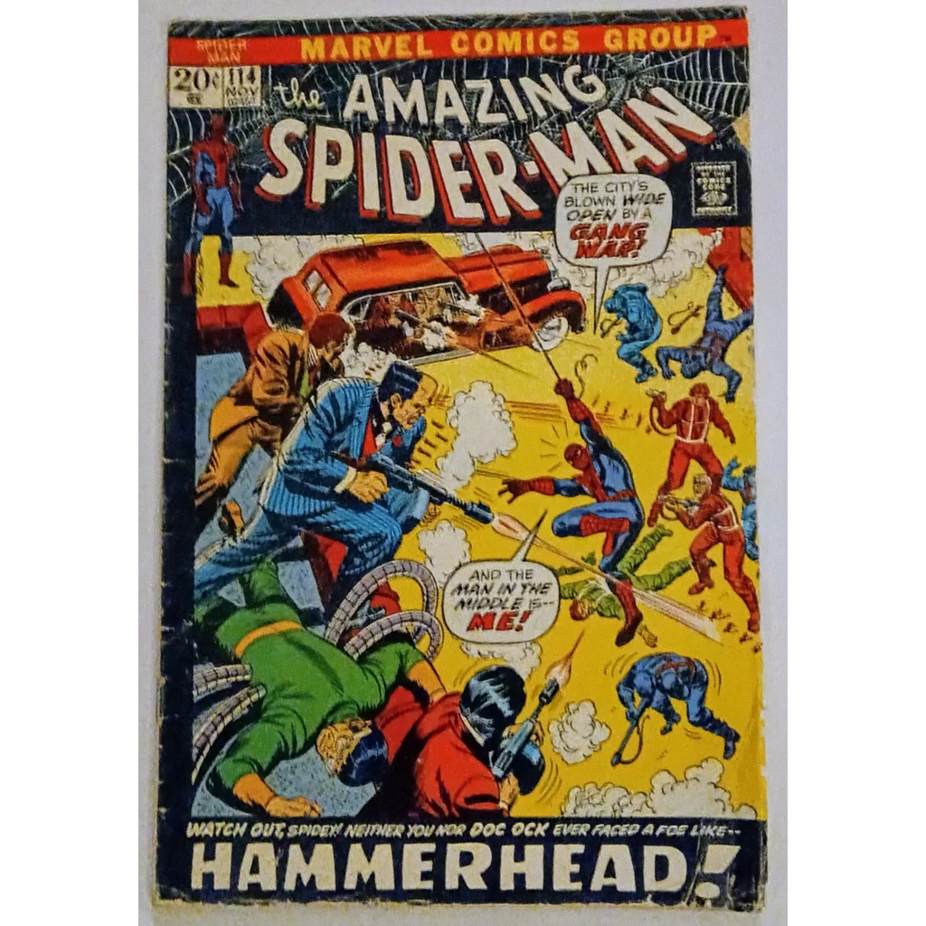 Marvel Comics Amazing Spider-Man Issue 114 with Hammerhead comic