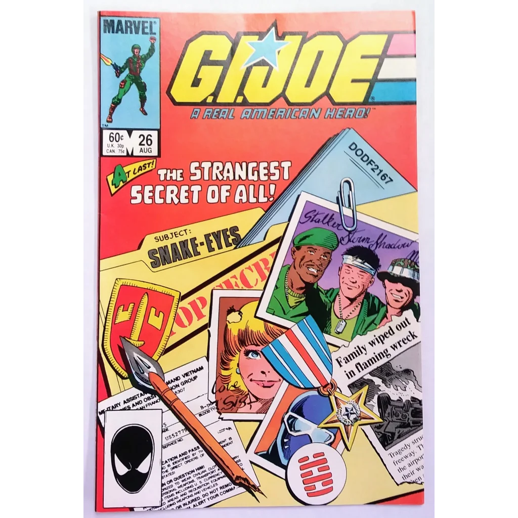 1980s GI Joe real American hero from Marvel Comics issue 26