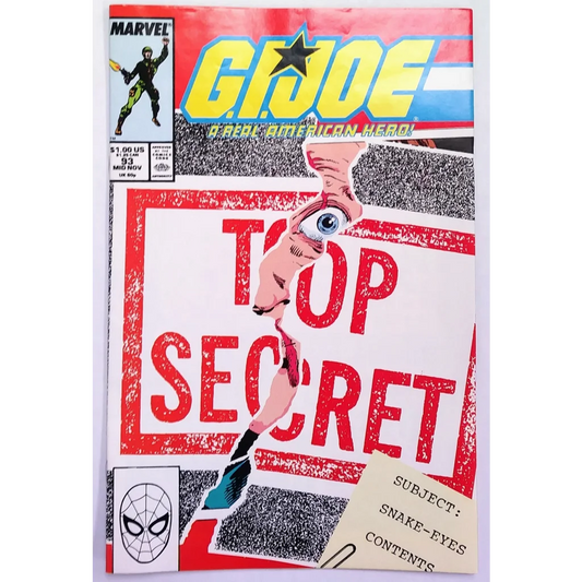 1980s G.I. Joe in Real American Hero Marvel Comics Issue 93 Epic Moment