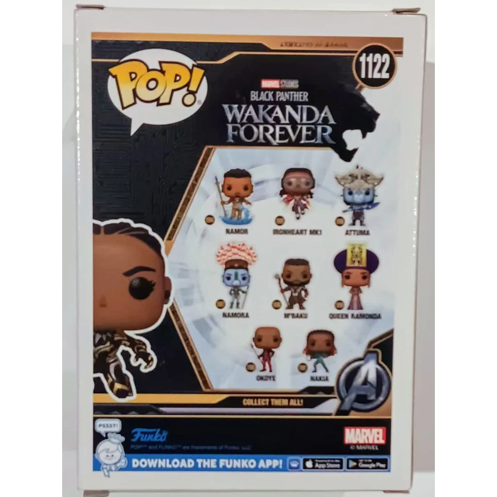 Marvel Funko Pop Black Panther Wakanda Forever exclusive figure