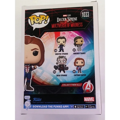 Captain Carter Marvel Funko Pop Multiverse of Madness Figure