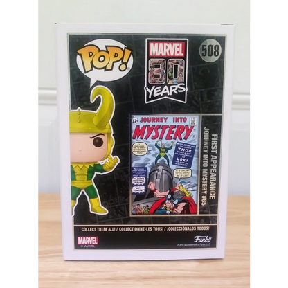 Marvel Funko Pop Loki Gold Exclusive #508 Figure