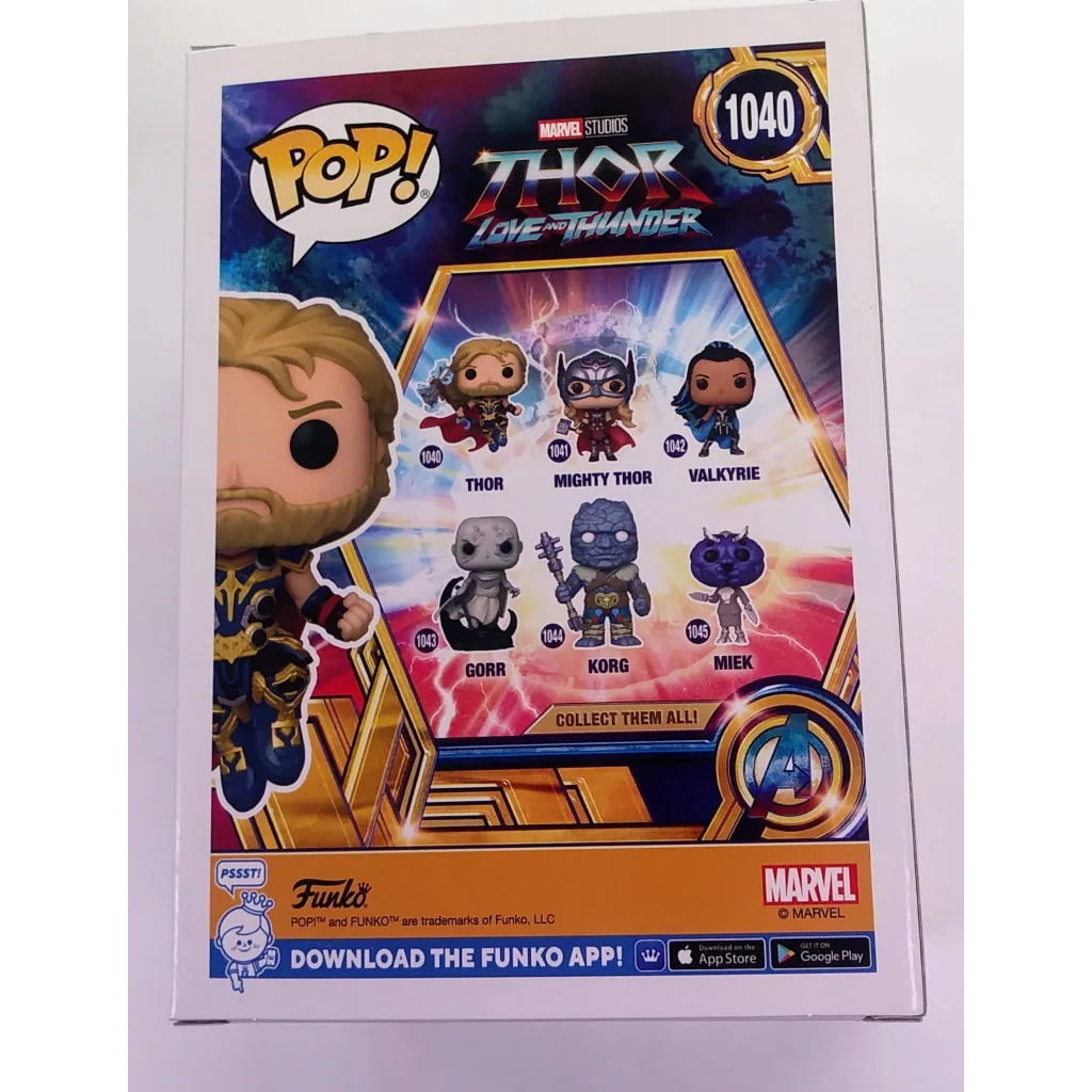 Marvel Funko Pop Thor Love and Thunder collectible figure