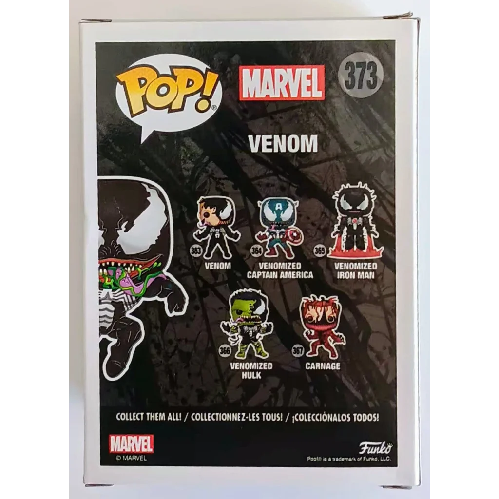 Venom Marvel Funko Pop figure from Collectors Corps exclusive