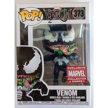 Venom Funko Pop Collectors Corps exclusive Marvel figure