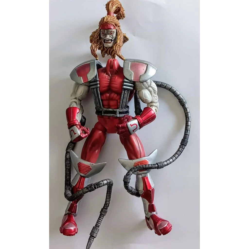 Omega Red Marvel Legends action figure with red black mechanical limbs