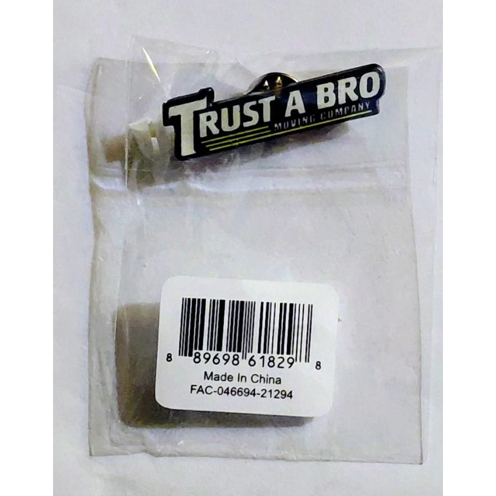 Marvel Trust A Bro Moving Company Lapel Pin