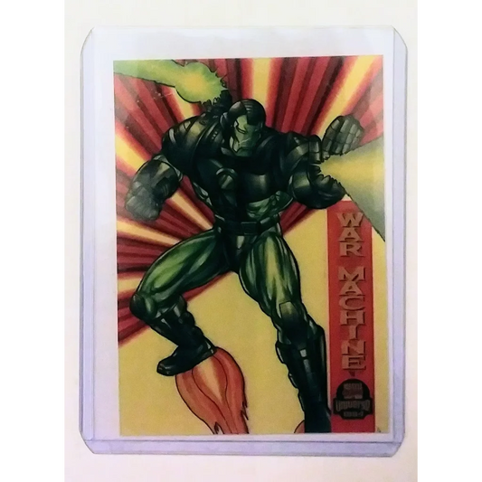War Machine Marvel Universe Card 1994 Fleer comic coaster