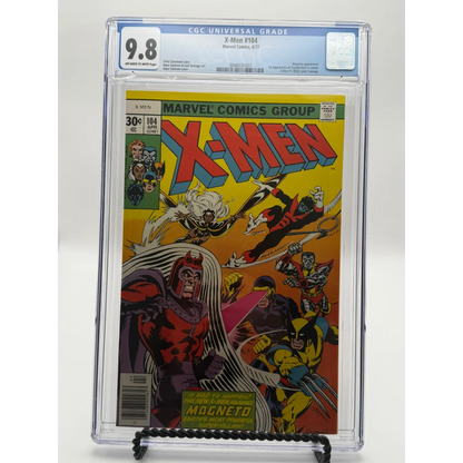Marvel X-Men 104 CGC 9.8 blue label Dave Cockrum comic book cover