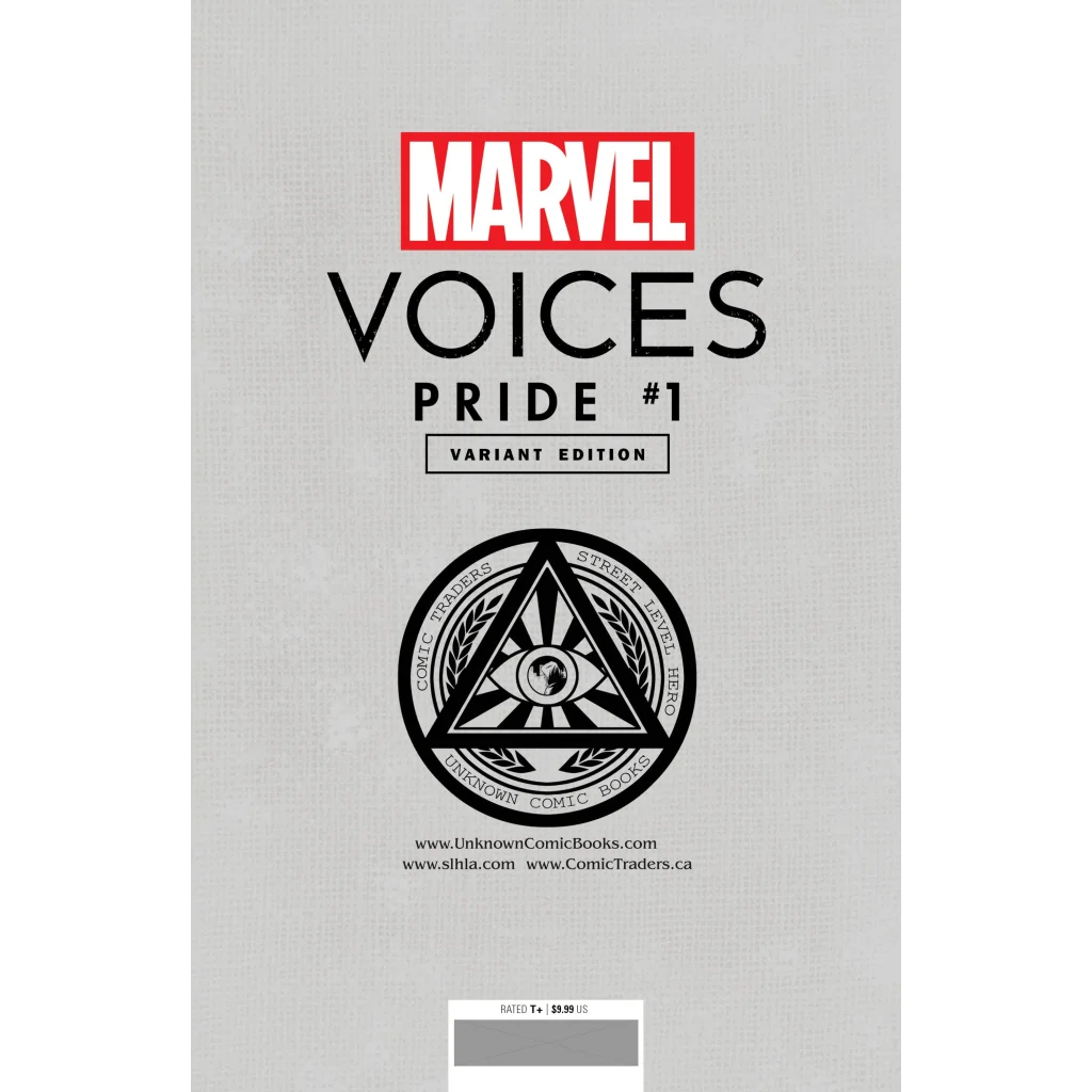 Marvels Voices Pride Variant Comic with Epic Warrior Cover, a Marvels Voices pride edition
