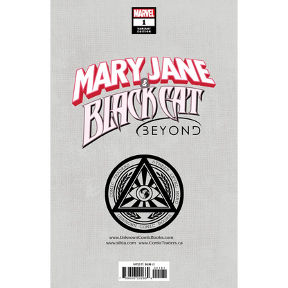 Marvel comic cover featuring Mary Jane Black Cat Beyond Marco Turini exclusive variant