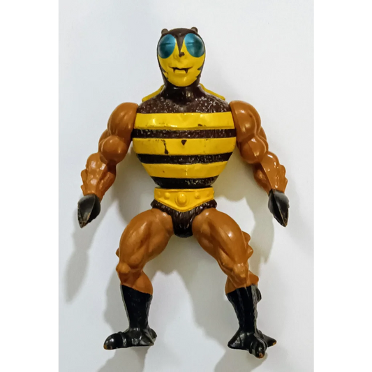 Buzz Off Masters of the Universe action figure: yellow bee with sunglasses