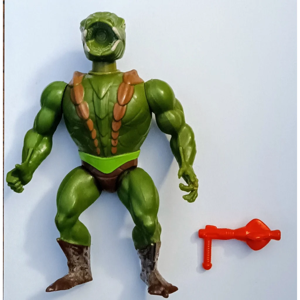 Kobra Khan green Masters of the Universe action figure 1984 Mattel