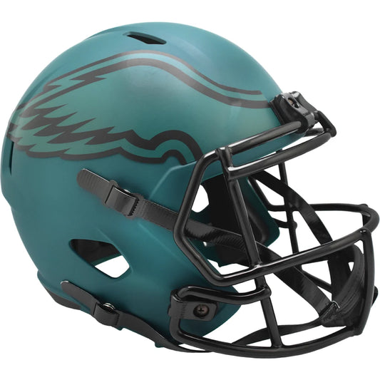 Matte Green Riddell Rave Collection Replica Football Helmet | Creative Sports | vintageantiquesgifts.com