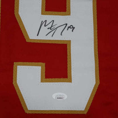 Matthew tkachuk autographed Florida panthers custom hockey jersey red 19