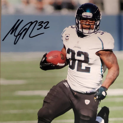 Autographed Jacksonville Jaguars Marlon Moore signed #32 photo