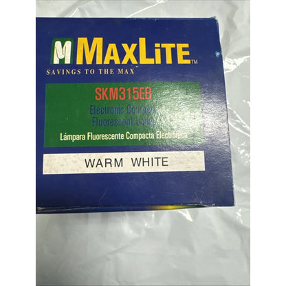 MaxLite SKM315EB 15W CFL bulb warm white 840 lumens 75-100W replacement