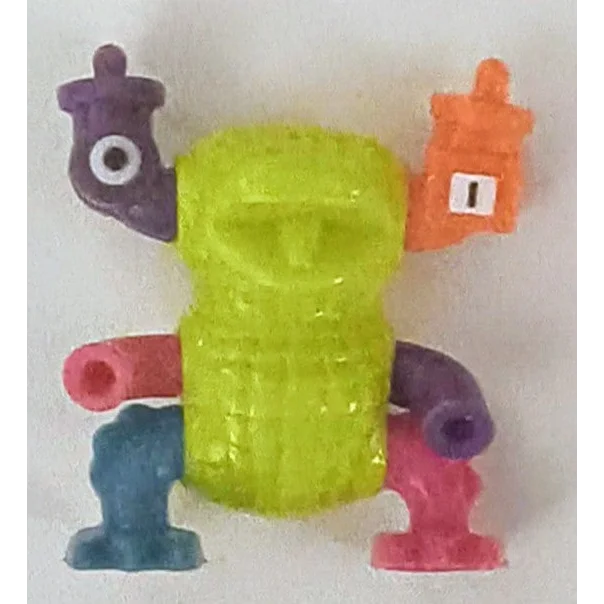 Vintage 1996 McDonald’s Happy Meal Tangle Twist lime green dog toy