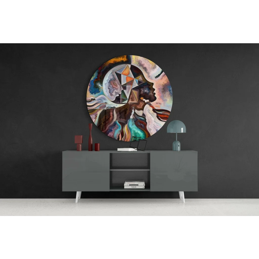 Stunning Tempered Glass Art That Transforms Your Space | Contemporary Home Wall Art | vintageantiquesgifts.com