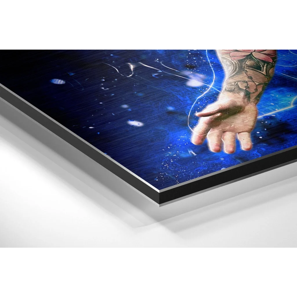 Epic Brushed Aluminium Dibond Wall Art That Pops | Glass Wall Art Print | vintageantiquesgifts.com
