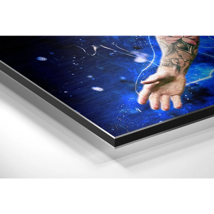 Epic Brushed Aluminium Dibond Wall Art That Pops | Glass Wall Art Print | vintageantiquesgifts.com