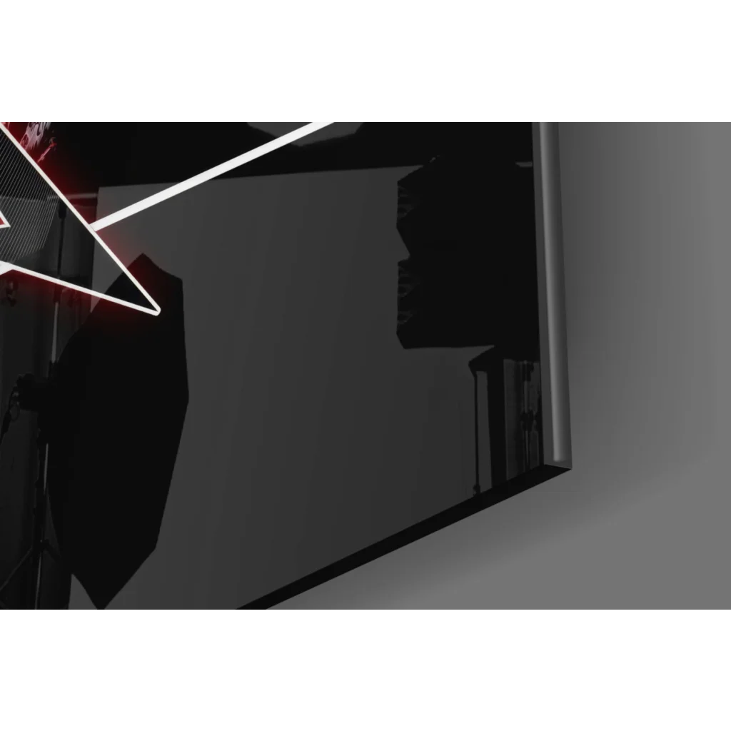 Black glossy TV screen in Metallica Legend Since 1981 wall art